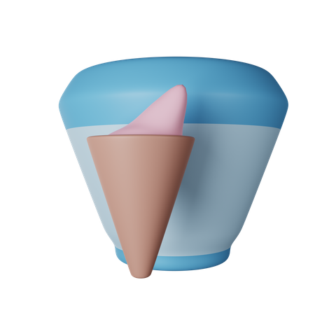 Sorveteria  3D Icon