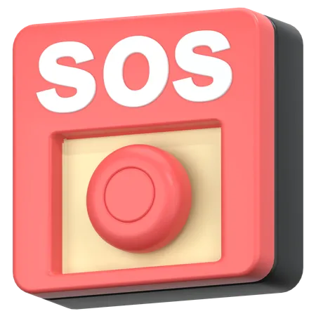 Sos  3D Icon