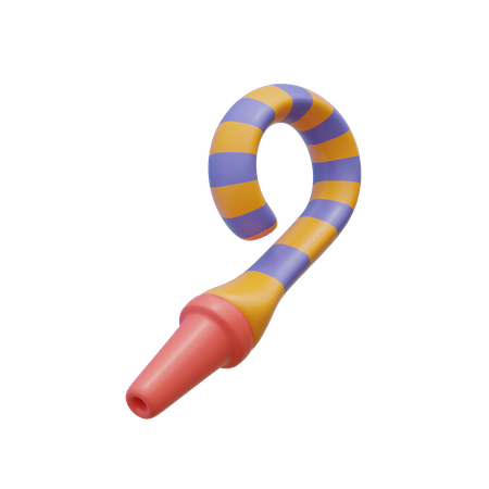 Souffleur de fête  3D Icon