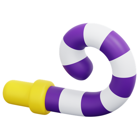 Souffleur de fête  3D Icon