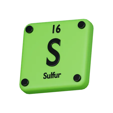 Soufre  3D Icon