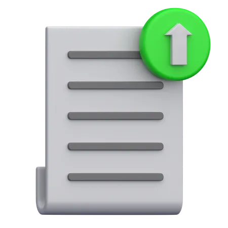 Soumettre un document  3D Icon