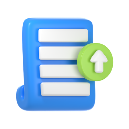 Soumettre un document  3D Icon