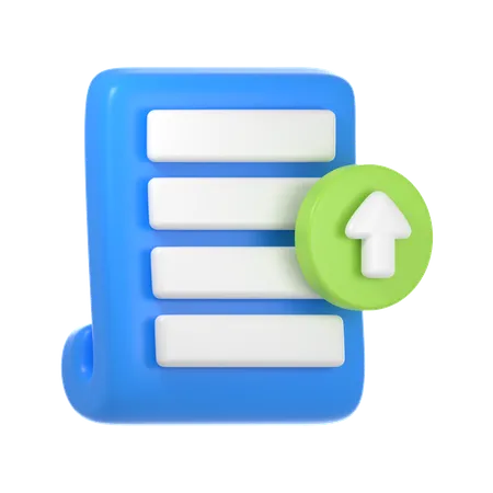 Soumettre un document  3D Icon