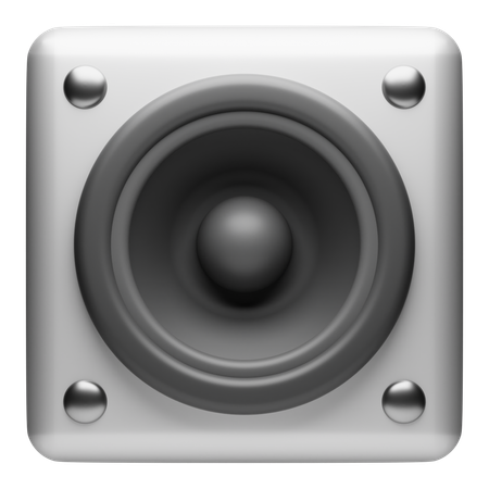 Sound  3D Icon