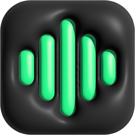 Sound  3D Icon