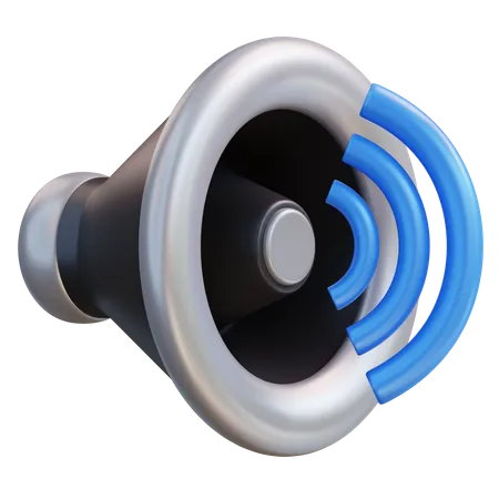 Sound  3D Icon