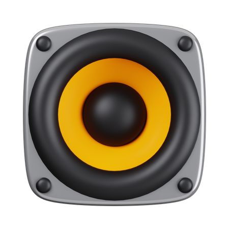 Sound  3D Icon