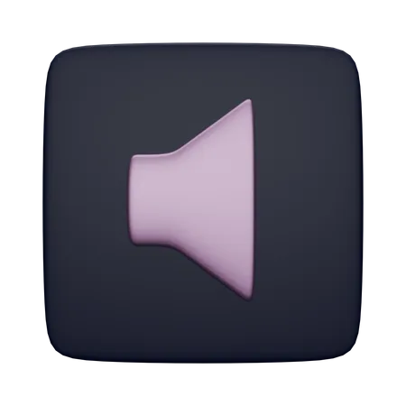 Sound  3D Icon