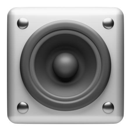 Sound  3D Icon