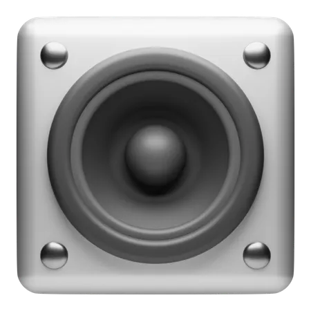 Sound  3D Icon