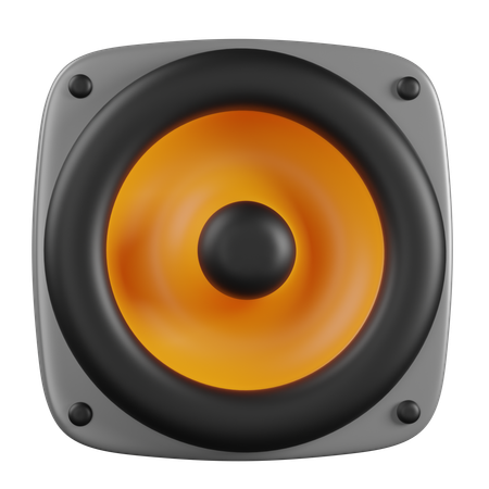 Sound  3D Icon