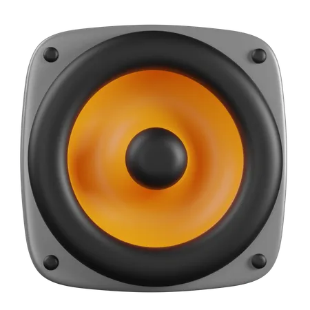 Sound  3D Icon