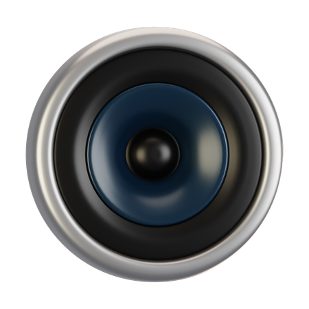 Sound  3D Icon