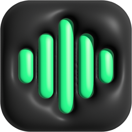 Sound  3D Icon