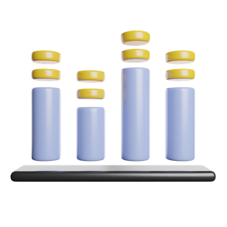 Sound Bars  3D Icon