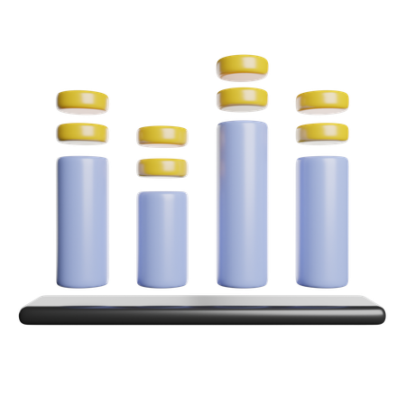 Sound Bars  3D Icon