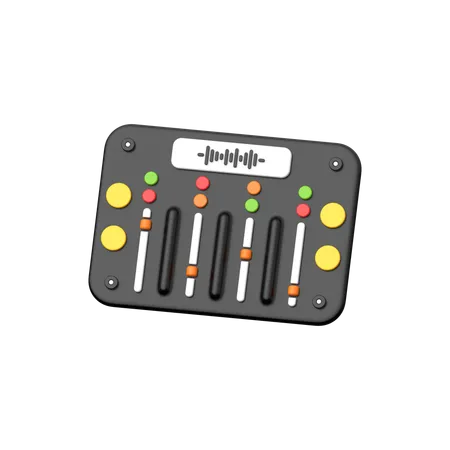 Sound Board  3D Icon