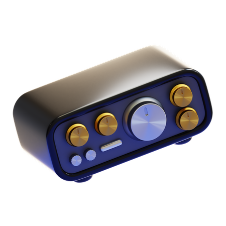 SOUND CARD  3D Icon