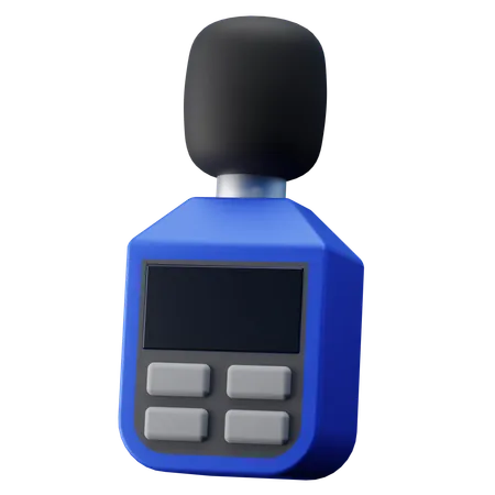 Sound Meter  3D Icon