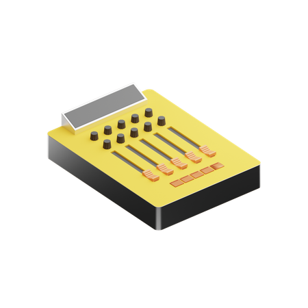 Sound Mixer  3D Icon