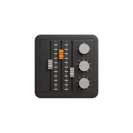 Sound Mixer  3D Icon