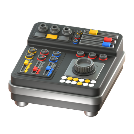 Sound Mixer  3D Icon