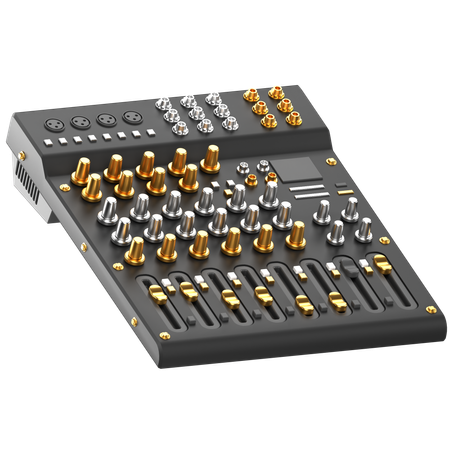 Sound Mixer  3D Icon