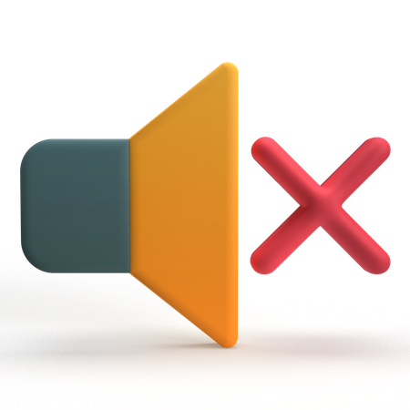 Sound Off  3D Icon