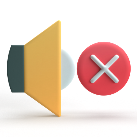 Sound Off  3D Icon