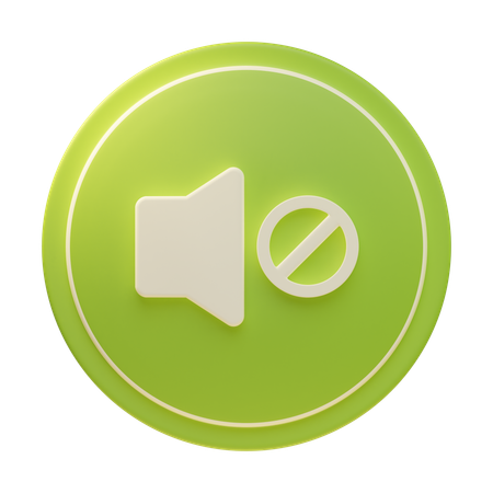 Sound Off  3D Icon