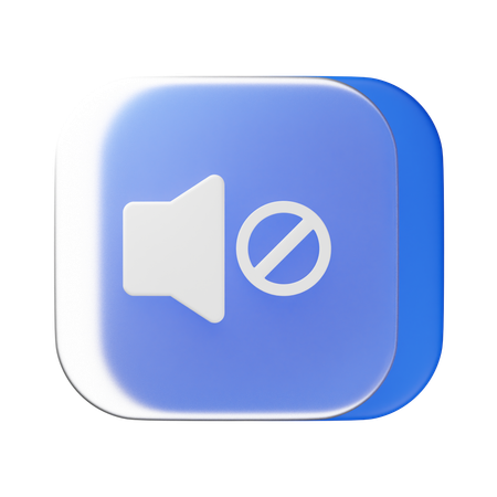 Sound Off  3D Icon