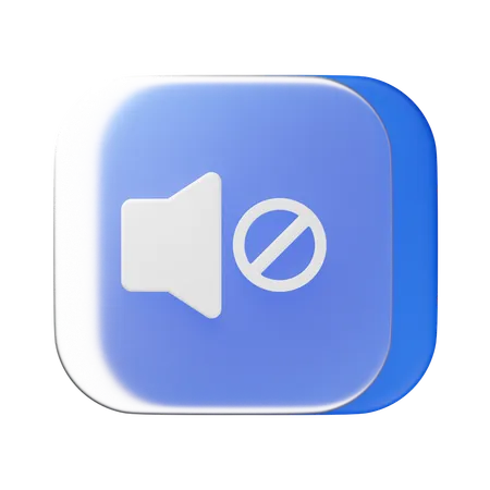 Sound Off  3D Icon