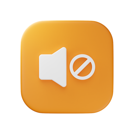 Sound Off  3D Icon