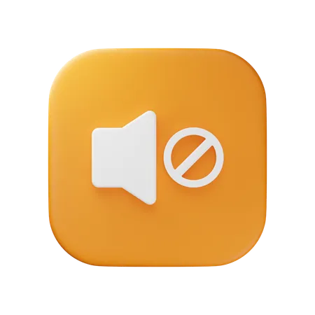 Sound Off  3D Icon