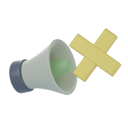 Sound Off  3D Icon