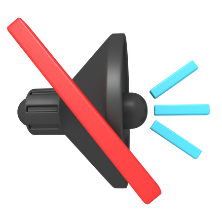 Sound Off  3D Icon