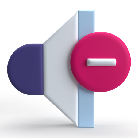 Sound Off  3D Icon