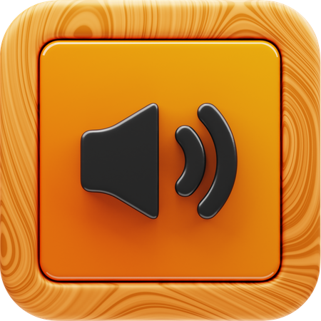 Sound On  3D Icon