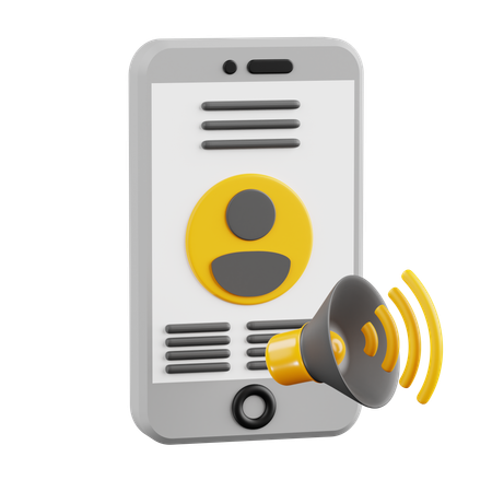 Sound Profile  3D Icon