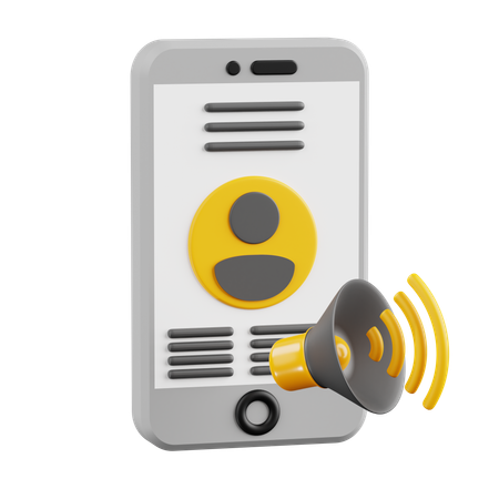 Sound Profile  3D Icon