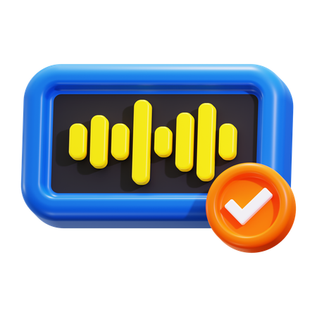 Sound Quality  3D Icon