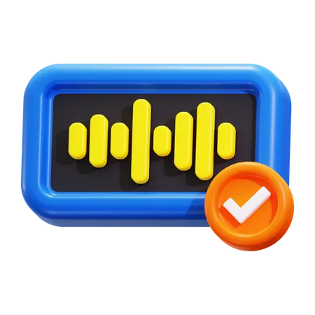 Sound Quality  3D Icon