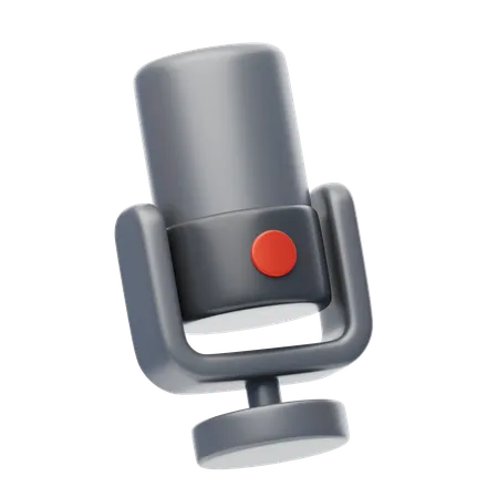 Sound Recorder  3D Icon
