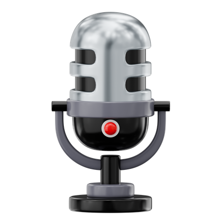 Sound Recorder  3D Icon