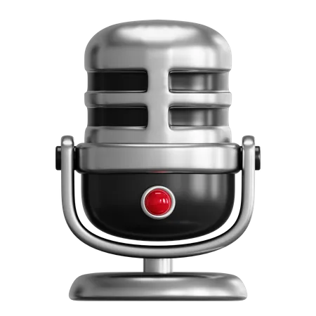 Sound Recorder  3D Icon