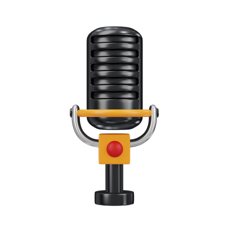 Sound Recorder  3D Icon