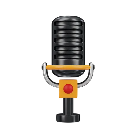 Sound Recorder  3D Icon