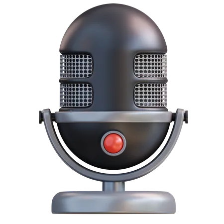 Sound Recorder  3D Icon