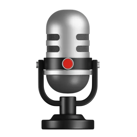 Sound Recorder  3D Icon